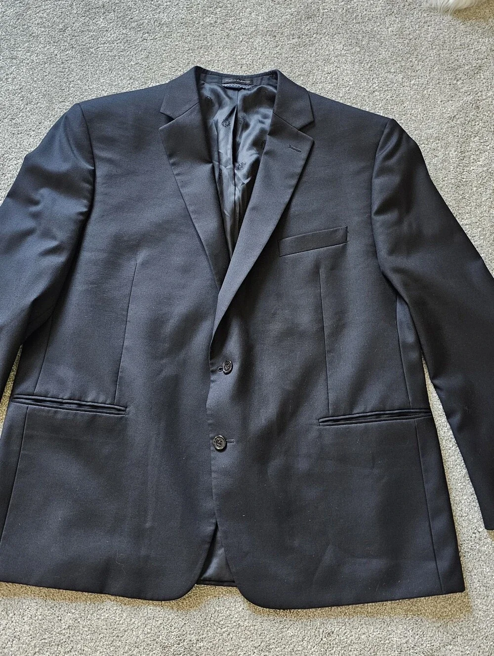 Classic Men's Black Two-Button Blazer Lauren, By Ralph Lauren